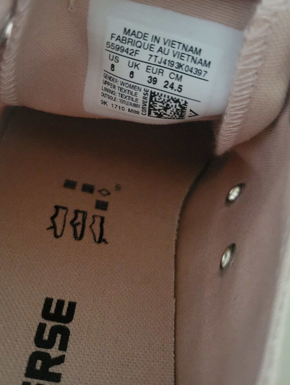 Converse Low Top Canvas Sneakers - Picture 5 of 8